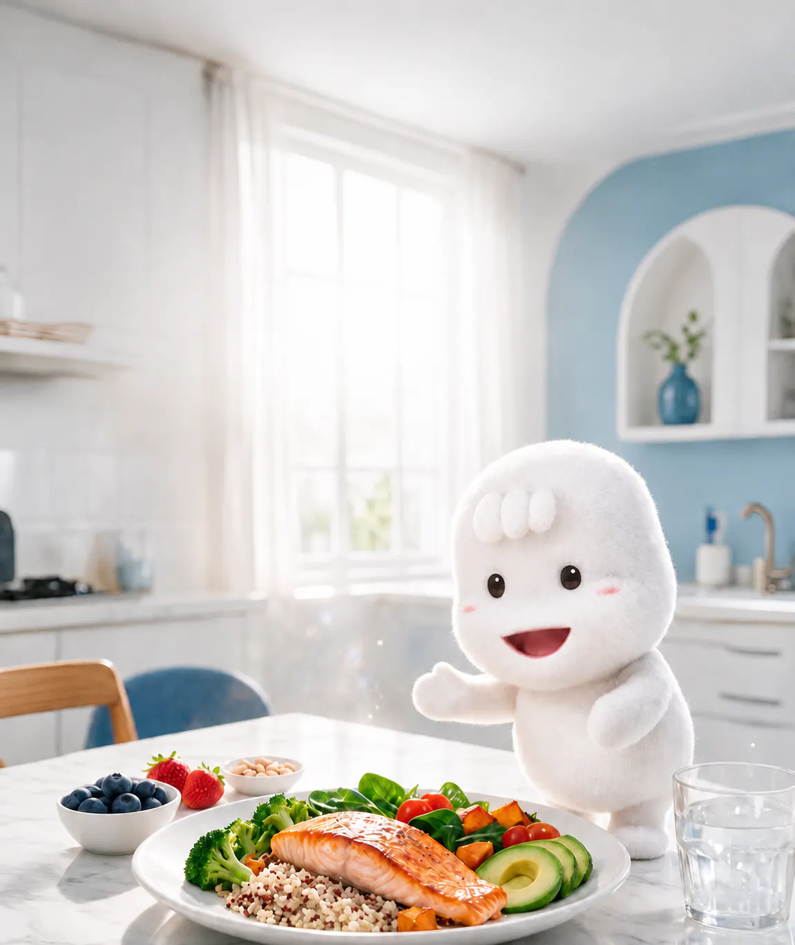 MamyPoko Pants nutrition plate creative